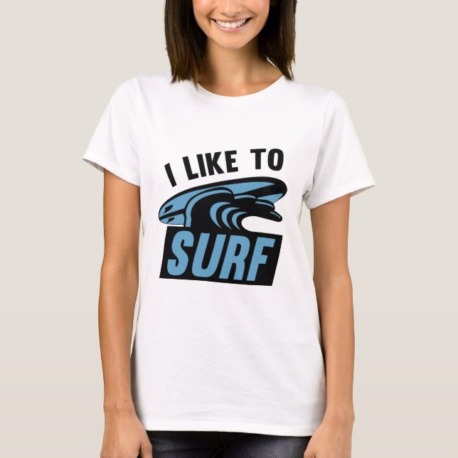 T-shirt J'Aime Le Surf (Devant)