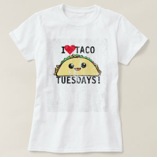 T-shirt J'aime le taco mardi DS