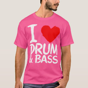 T-shirt J'Aime Le Tambour Et La Basse