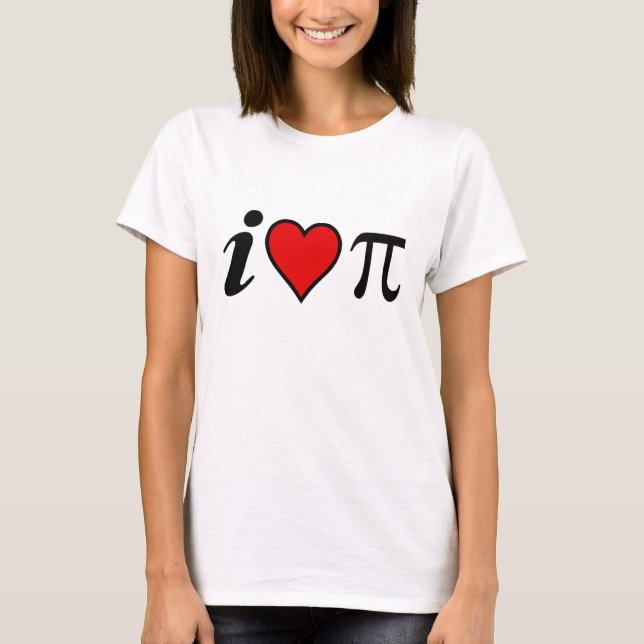 T-shirt J'aime le tarte (Devant)