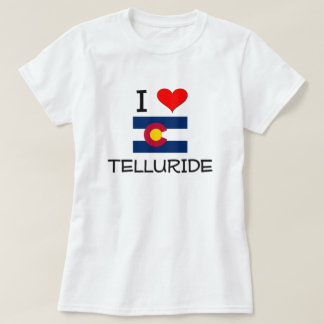 T-shirt J'aime le TELLURURE le Colorado
