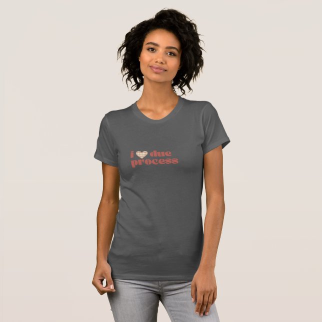 T-shirt J'aime le temps normal heather gris (Devant entier)