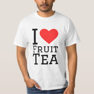 T-shirt J'aime le thé aux fruits