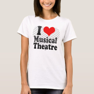 T-shirt J'aime le théâtre musical