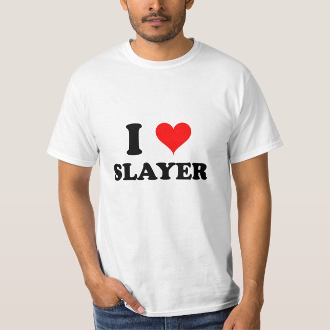 T-shirt J'aime le tueur (Devant)