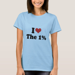 T-shirt J'AIME LE UN POUR CENT - .png