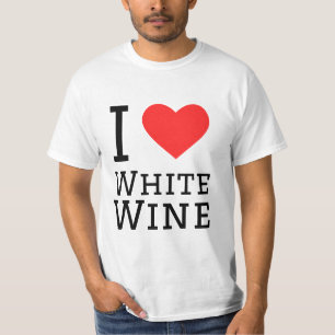 T-shirt J'aime le vin blanc