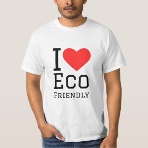 T-shirt J'aime l'éco-amabilité