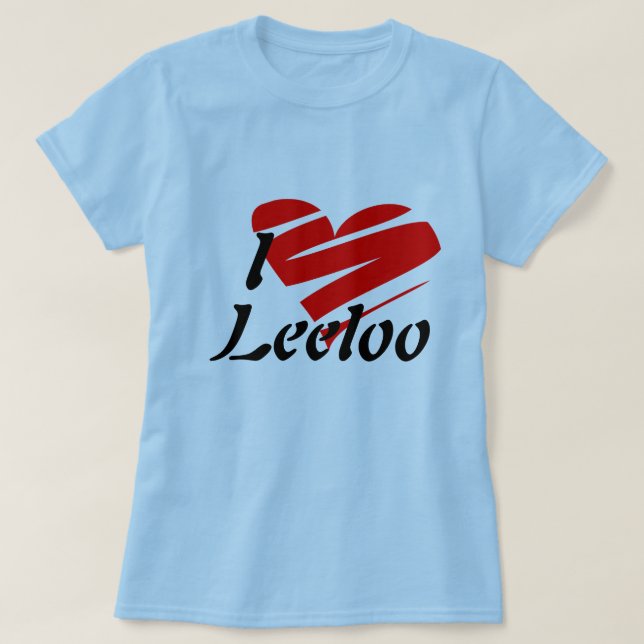 T-shirt J'aime Leeloo, chemise (Design devant)