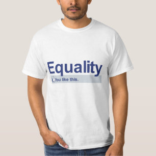 T-shirt J'aime l'égalité