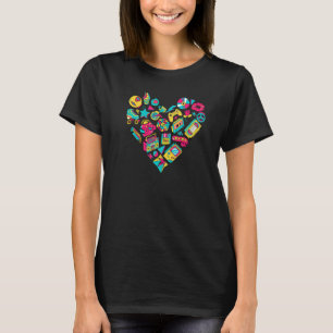 T-shirt J'aime les 90's 90s Outfit for Women 80s J'aime