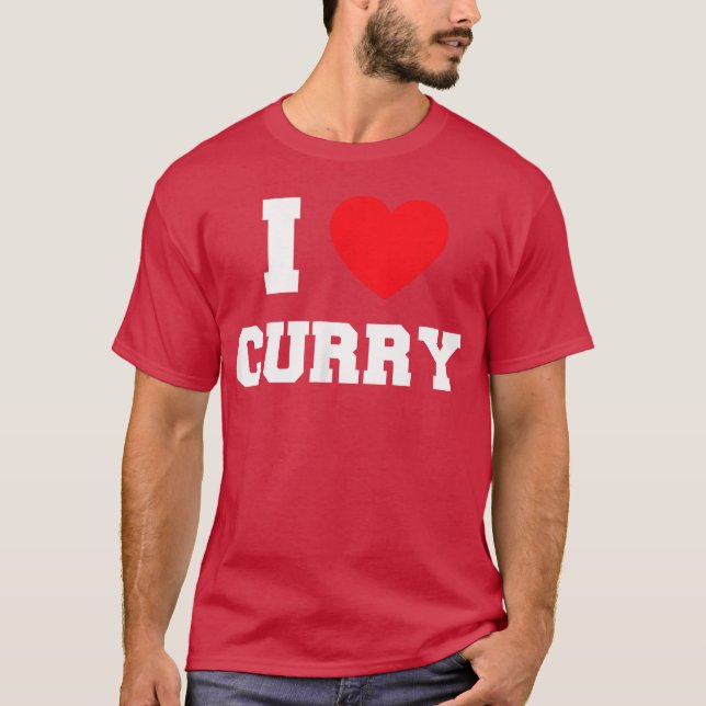 T-shirt J'aime les amis Curry (Devant)