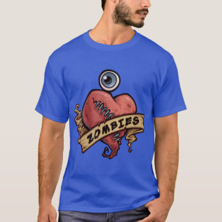 T-shirt J'aime les amis des zombies
