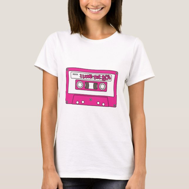 T-shirt J'aime les années 80 (Devant)