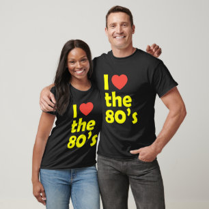 T-shirt J'aime les années 80