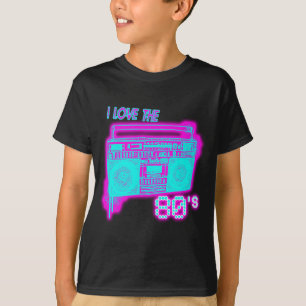 T-shirt J'AIME les années 80
