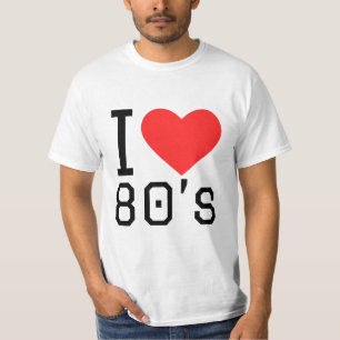 T-shirt J'aime les années quatre-vingts
