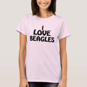 T-shirt J'aime les Beagles
