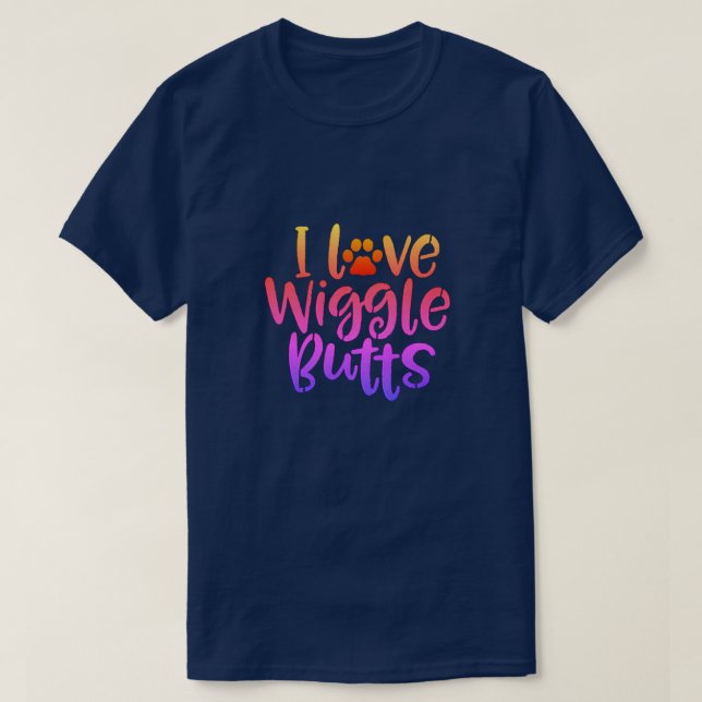 T-shirt J'Aime Les Boutons (Design devant)