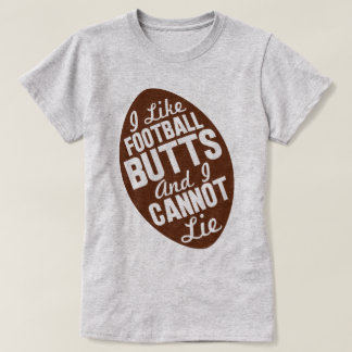 T-shirt J'Aime Les Boutons De Football