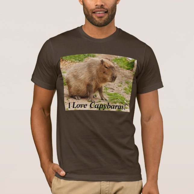 T-shirt J'Aime Les Capybaras !T-shirt (Devant)