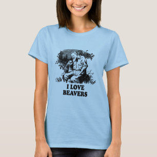 T-shirt J'aime les castors