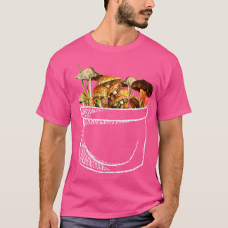 T-shirt J'aime les champignons dans ma poche par Tobe Fons