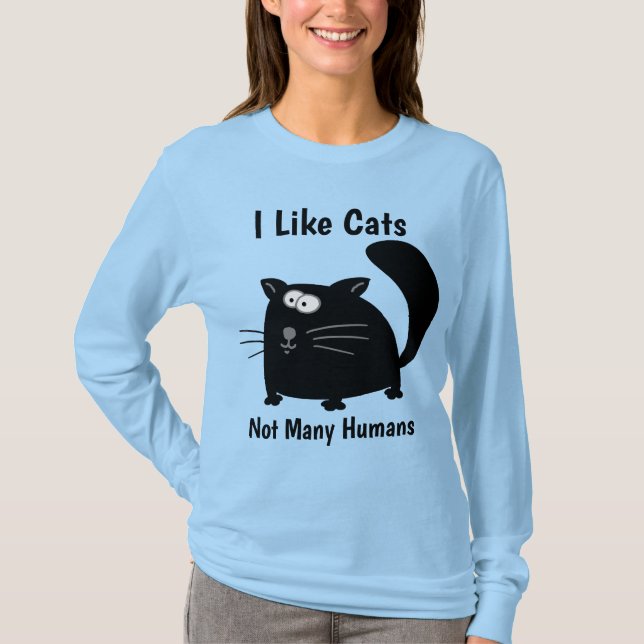 T-shirt J'Aime Les Chats (Devant)