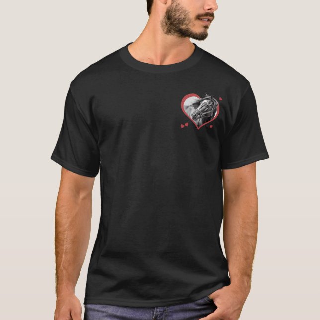 T-shirt J'Aime Les Chevaux (Devant)