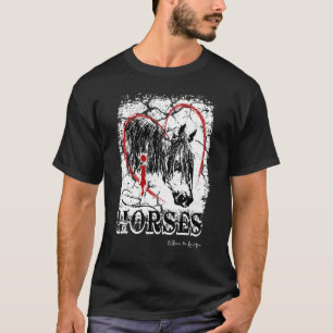 T-shirt J'aime les chevaux