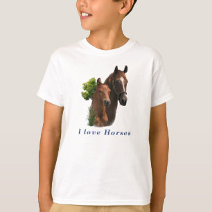 T-shirt J'aime les chevaux