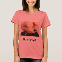 J'Aime Les Cochons ! Cochon de porc adorable face