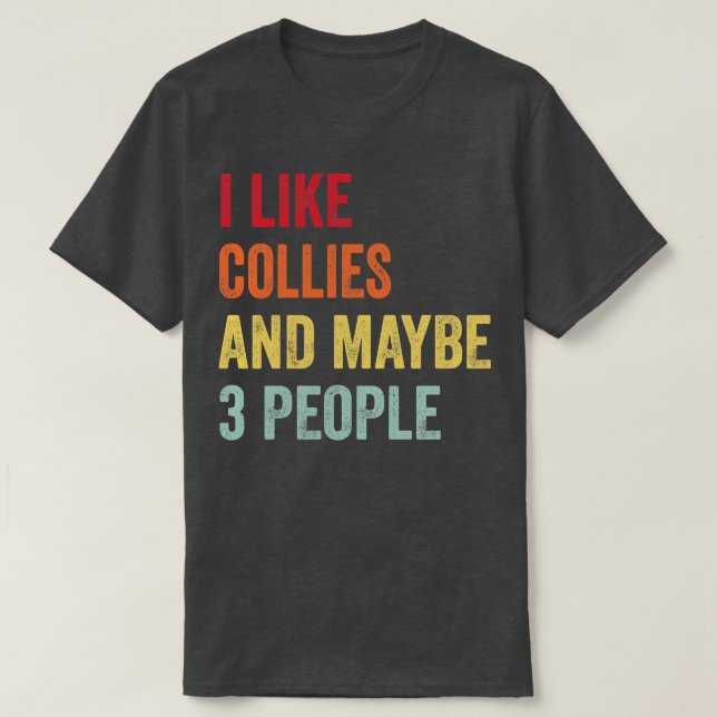 T-shirt J'Aime Les Colons Peut-Être 3 Personnes (Design devant)
