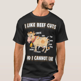 T-shirt J'Aime Les Coupes De Boeuf Et Je Ne Peux Pas Menti