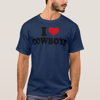 T-shirt J'aime les cowboys