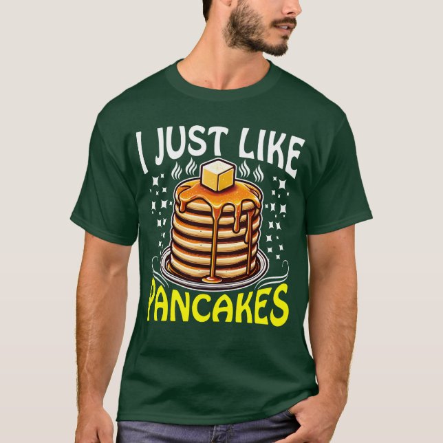 T-shirt j'aime les crêpes (Devant)