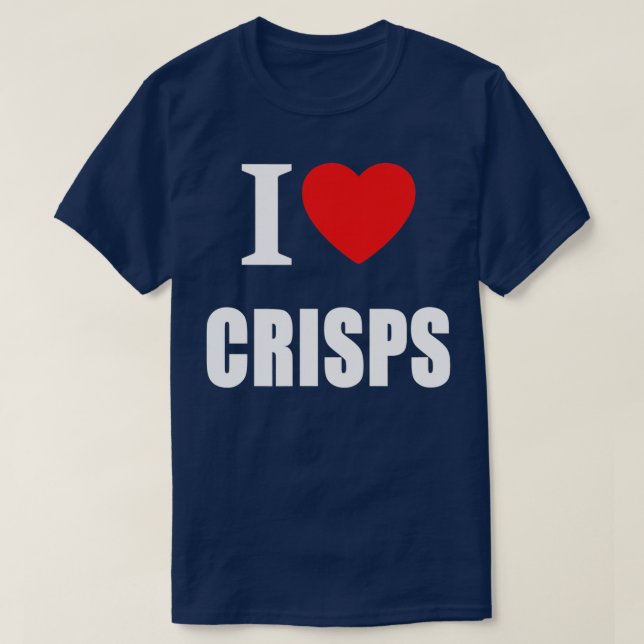 T-shirt J'Aime Les Crinkles Traditionnels Crinkle Crinkle (Design devant)