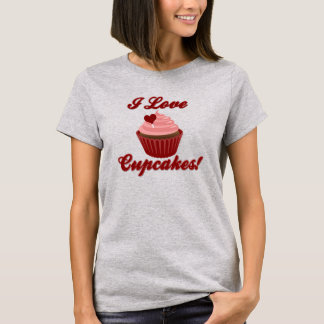 T-shirt J'Aime Les Cupcakes