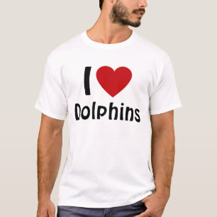T-shirt J'aime les dauphins