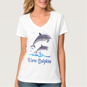 T-shirt J'aime les dauphins