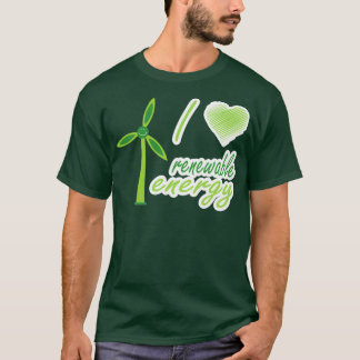 T-shirt J'aime les énergies renouvelables 5