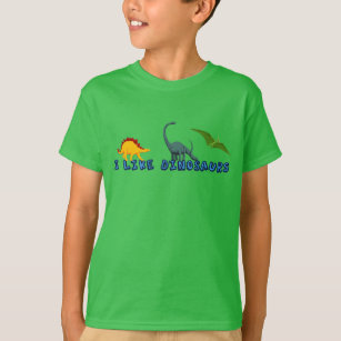 T-shirt J'Aime Les Enfants Dinosaures