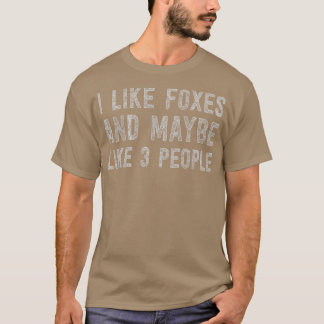T-shirt J'aime les ennemis et peut-être 3 personnes