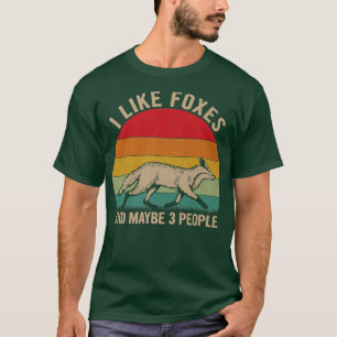 T-shirt J'aime les ennemis et peut-être 3 personnes de Gra