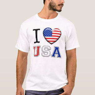 T-shirt J'aime les Etats-Unis