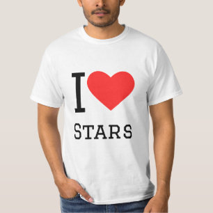 T-shirt J'aime les étoiles