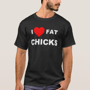 T-shirt J'Aime Les Fat Chicks