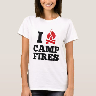 T-shirt J'aime les feux de camp