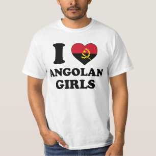T-shirt J'aime les filles angolaises