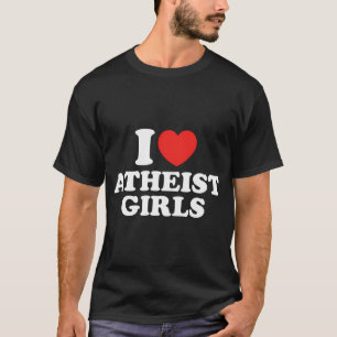T-shirt J'aime les filles athées